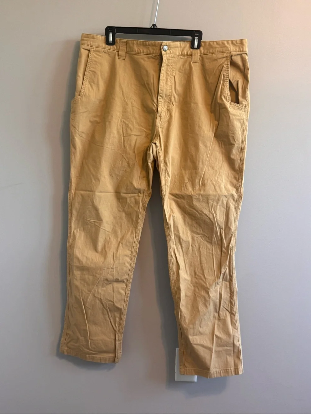 Mountain‎ Khakis Classic Fit Canvas Work Pants Tan 42x32 Utility Outdoor